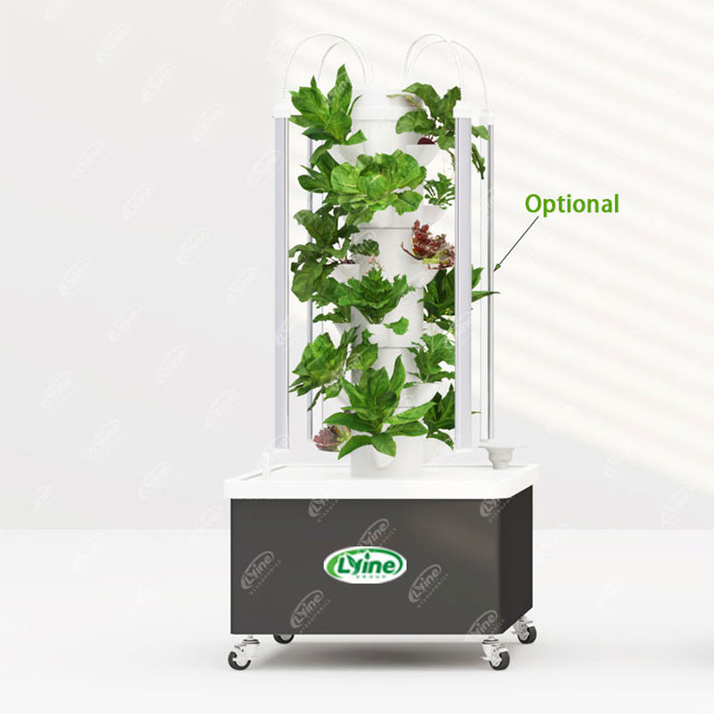 LY3P6 Vertical Petal Hydroponic Tower Growing System