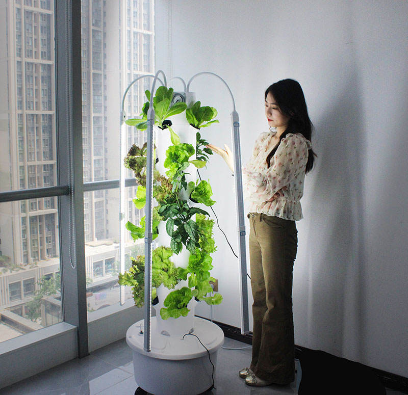 Vertical Hydroponic Aeroponic Tower (Model LY4P6)