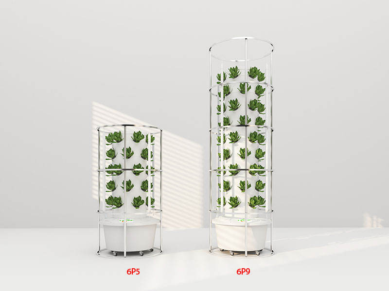 Hydroponic Tower Vertical Farming System (Model LY6P5)