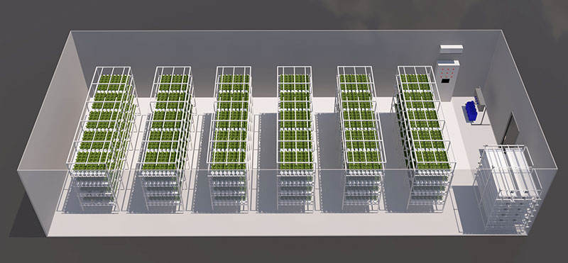 Hydroponic Growing System (Model Code: NFT-012)