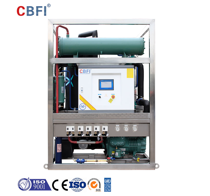 CBFI 5 Tons Per Day Tube Ice Machine (water cooling way)