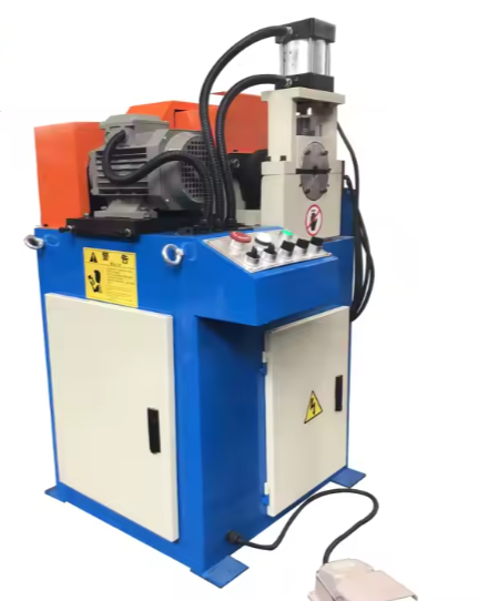 Semi-Automatic Single Head Chamfering Machine Beveling Machine for Pipes and Tubes