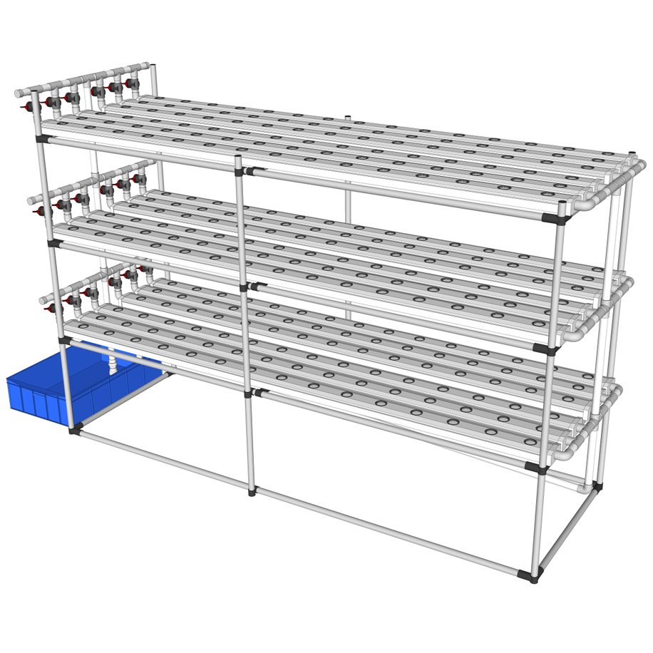 Hydroponic Growing Systems (Model Code: NFT-034)