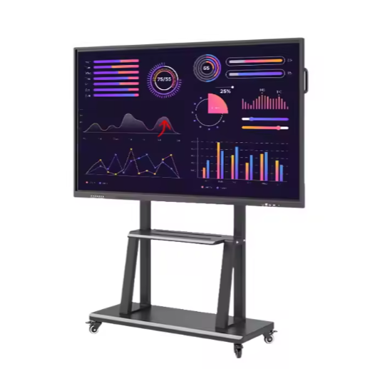 86 75 65 Inch Capacitive Touch Screen Interactive Whiteboard Remotely Operable via Conference Video