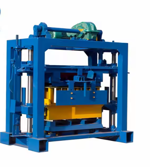 Qtj4-40 Small Concrete Cement Interlocking Brick Machinery Hollow Solid Paver Block Making Press Moulding Machine