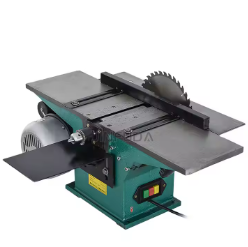 Wood Work Cutter Saw and Planer Multifunctional Bench Cutting, Drilling, and Planing Machine