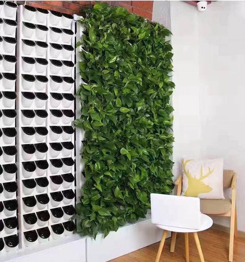 Multifunctional Combination Flower Greenwall Hydroponics System for Garden Office