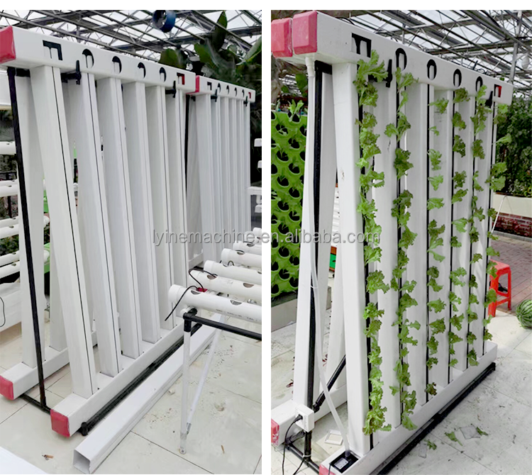 Aeroponic Growing Systems Vertical Garden System for Growing Fresh Vegetables