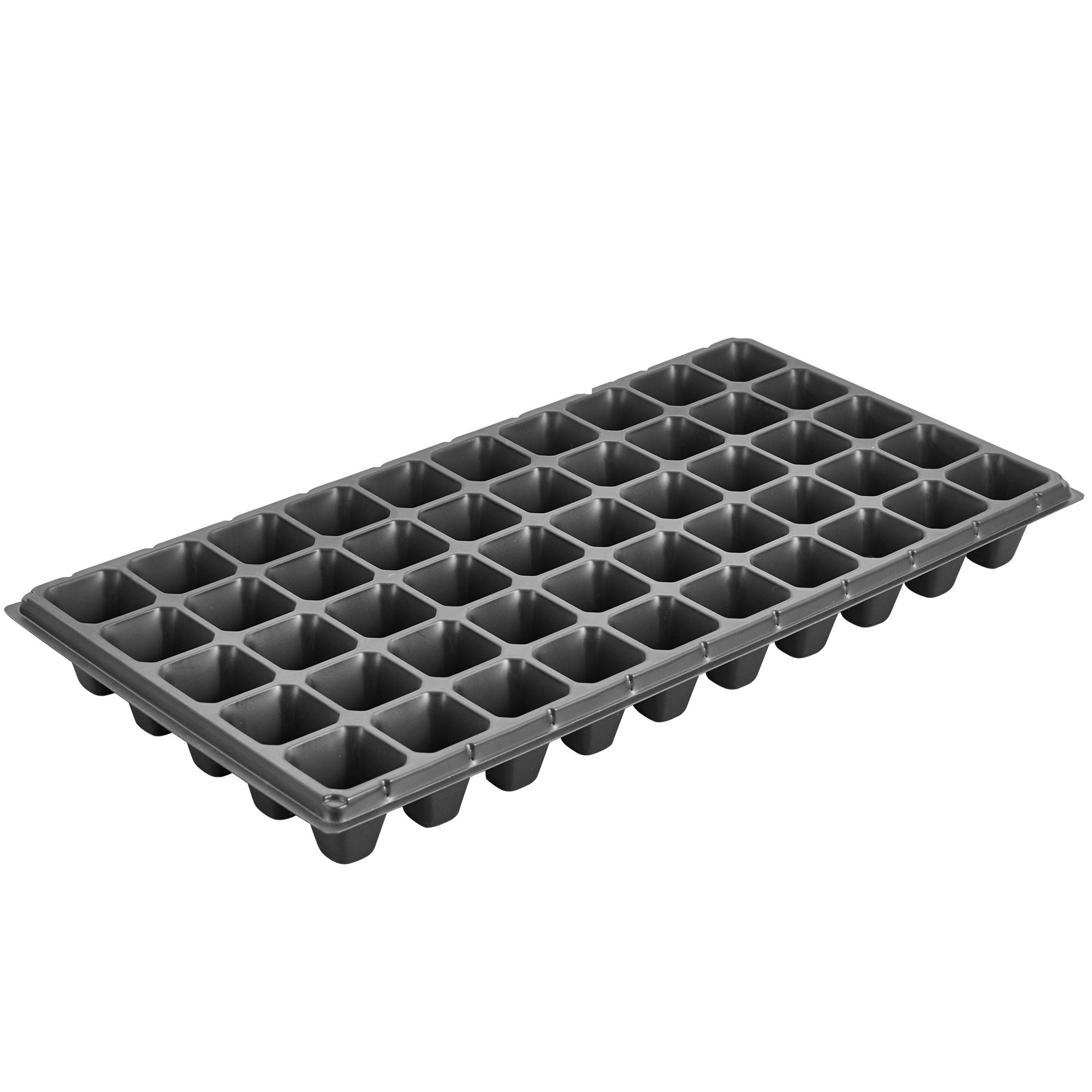 50 Cells Recycled PS Plastic Seed Starting Plant Growing Tray Nursery Trays