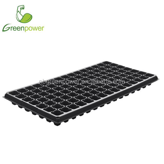 105 cells grow tray for microgreens seedling starter plastic seed tray