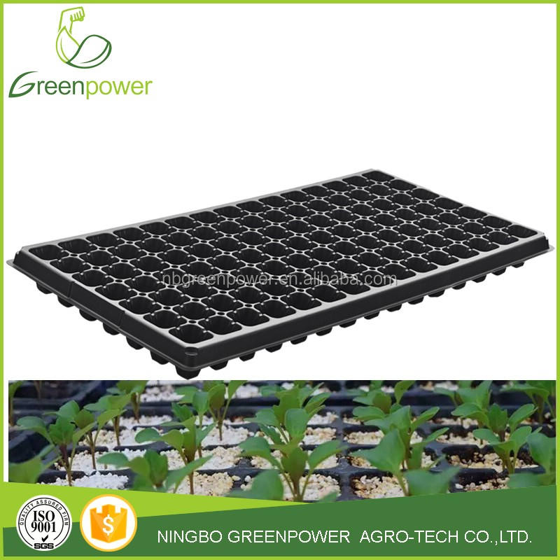 105 cells grow tray for microgreens seedling starter plastic seed tray