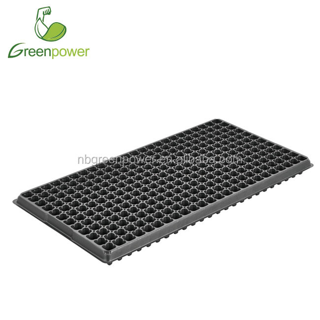 162 Cells Polyethylene Plastic Seeding Trays Plant Growing Tray