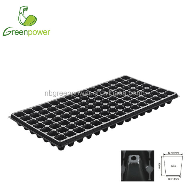 128 Cell Extra Strength Seedling Starter Trays for Seed Germination