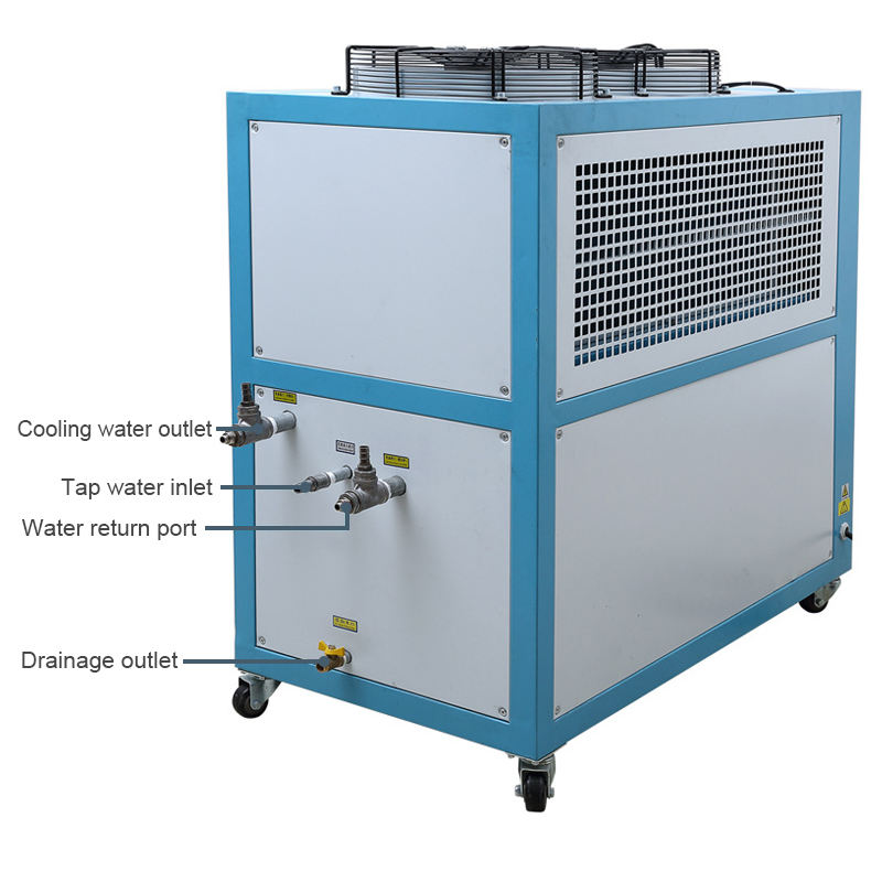 Industry 5-10HP Water Chiller for Gold Melting