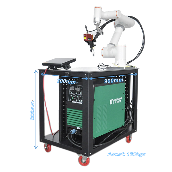 6 Axis Automatic MIG Welding Robot Welder Collaborative Robot for Steel Pipe