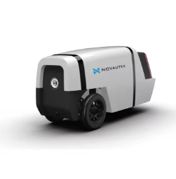 Outdoor Autonomous Unmanned Ground Vehicle Self Driving Wheeled Mobile Delivery Robot