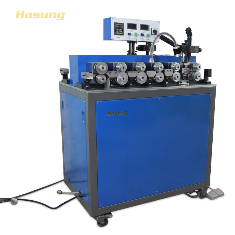 HS-1171 Double Head Automatic Gold Hollow Pipe Soldering Machine