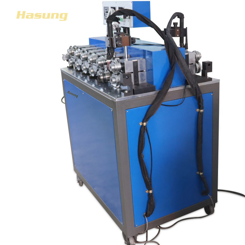 HS-1171 Double Head Automatic Gold Hollow Pipe Soldering Machine