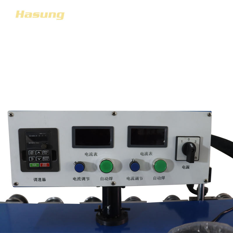 HS-1171 Double Head Automatic Gold Hollow Pipe Soldering Machine