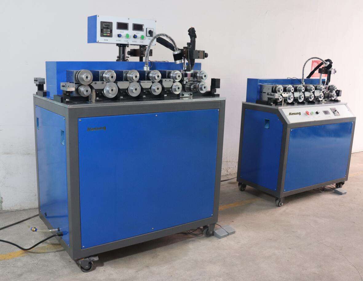 HS-1171 Double Head Automatic Gold Hollow Pipe Soldering Machine