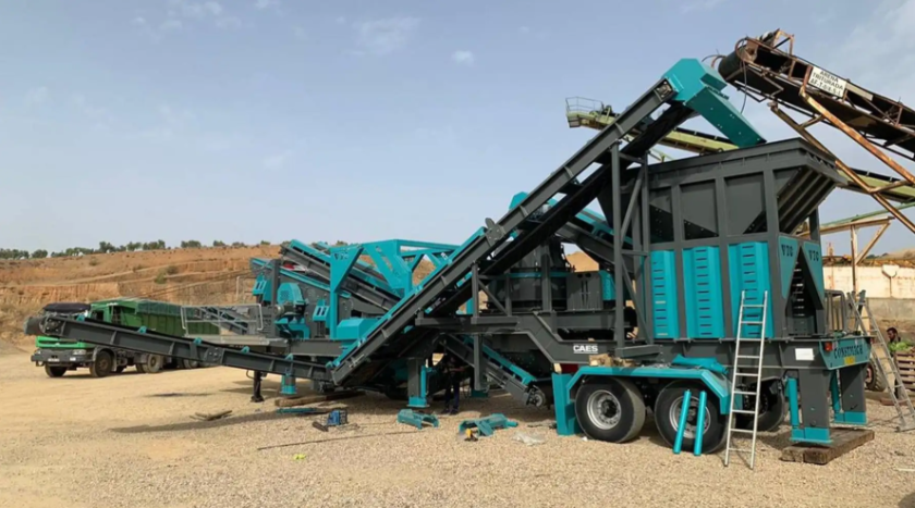 100 tph Mobile Sand Making Plant / Mobile VSI Crushing Plant / Sand Making Machine