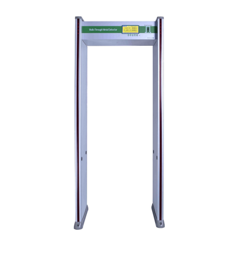 Walk Through Metal Detector with Luxury high speedlane servo motor swing barrier