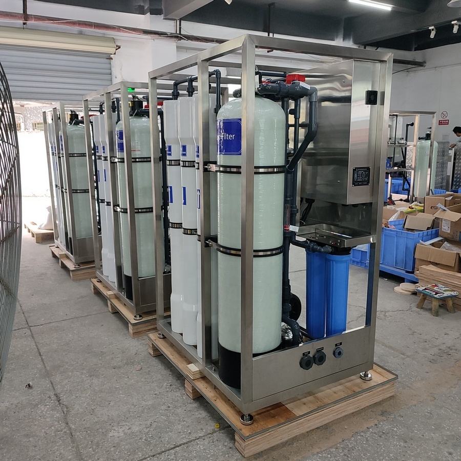 10000L/D Sea Water Desalination Plant RO Membrane 4040 Reverse Osmosis Desalination Device Drinking Water Making Machine