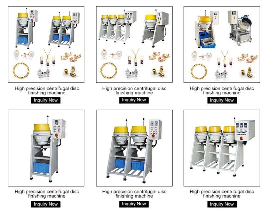 Jewelry Equipment 40L Disc Finishing Machine Tumbler Polishing Machine