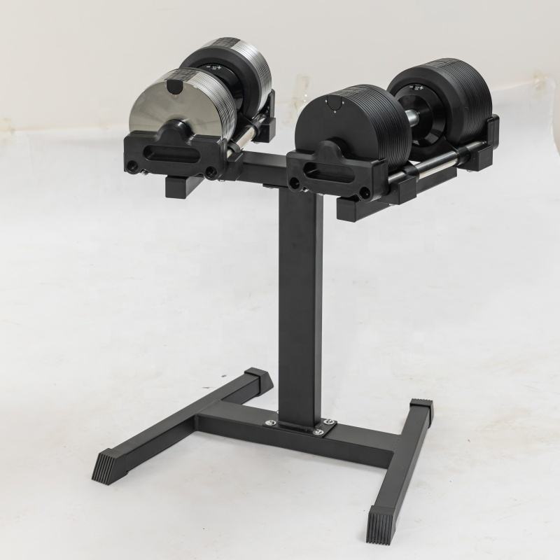 Free Weight Round Workout Gym Adjustable Dumbbells Set in lbs