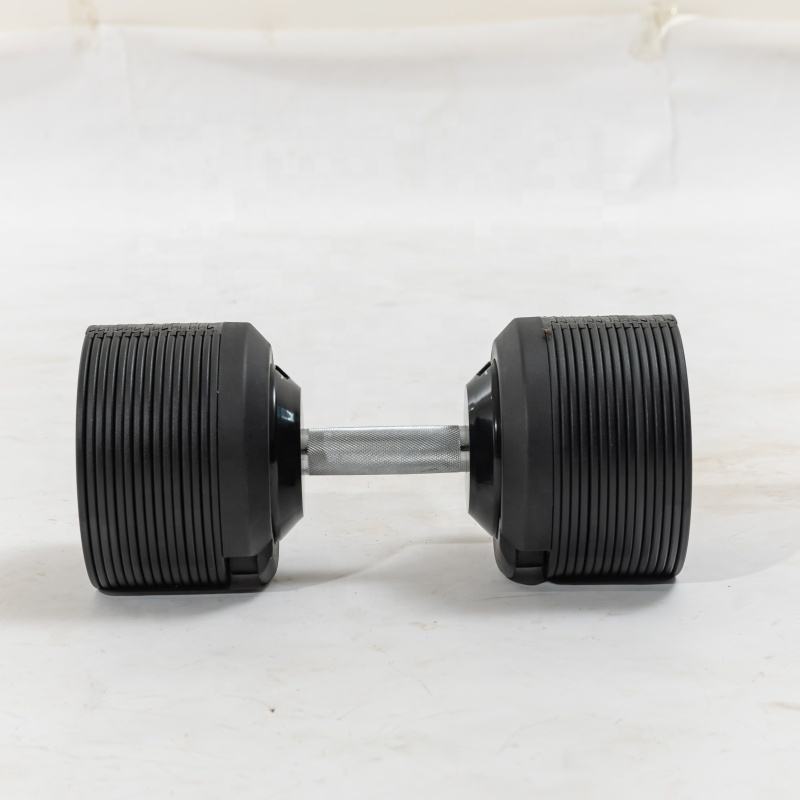 Free Weight Round Workout Gym Adjustable Dumbbells Set in lbs