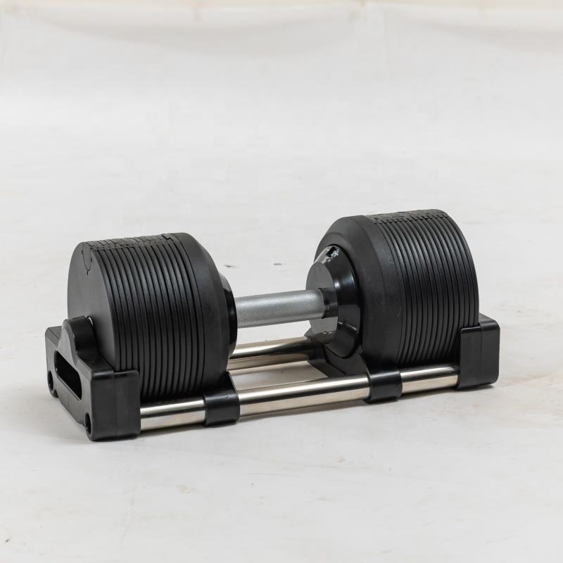 Free Weight Round Workout Gym Adjustable Dumbbells Set in lbs