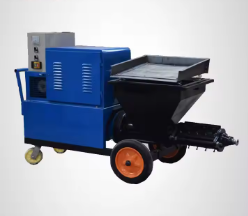 Wall Plastering Machine Cement Sand Plaster Machine with Graco Pump Airless Paint Sprayer