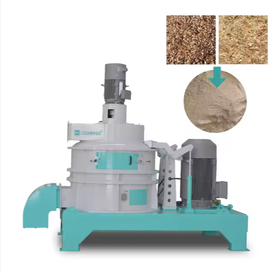 Flour Milling Machine Wood Powder Machine Wood Sawdust Mill Maker