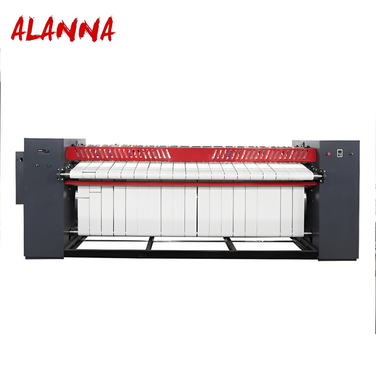 YPI-3000 ALANNA Stainless Steel Material Industrial Flatwork Ironing Machine With Double Roll