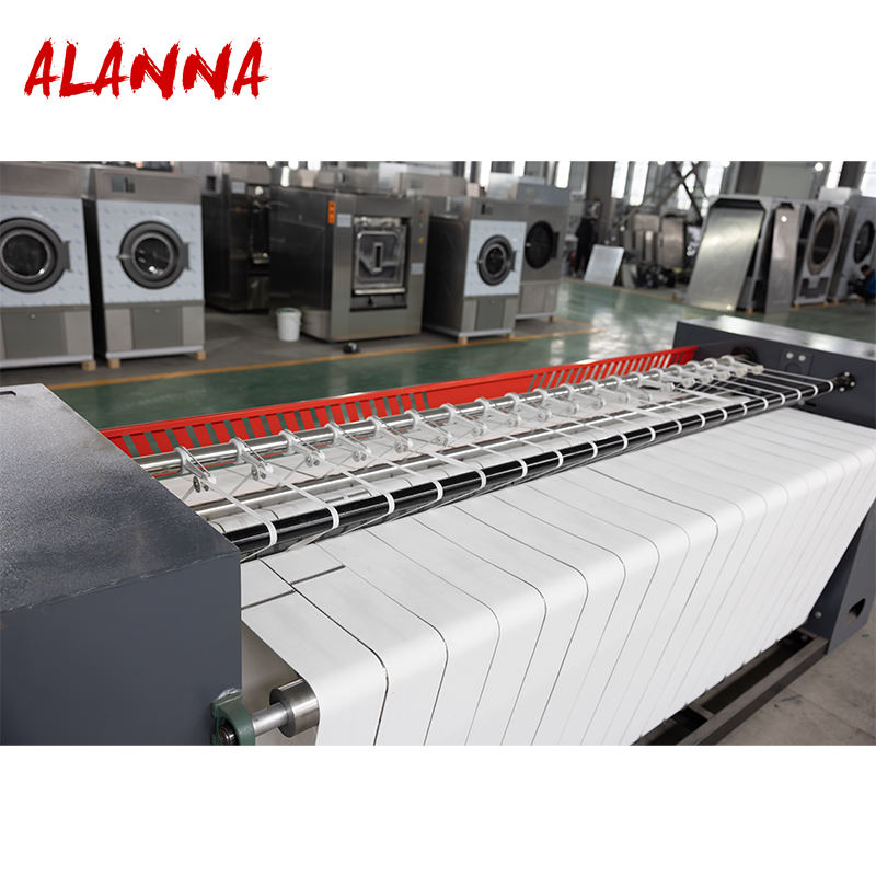 YPI-3000 ALANNA Stainless Steel Material Industrial Flatwork Ironing Machine With Double Roll