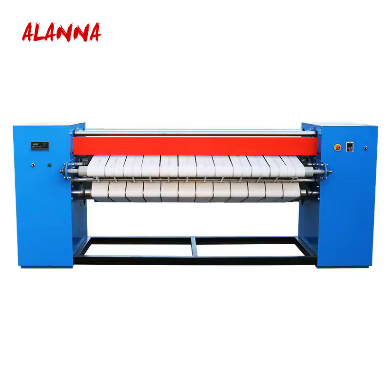 Commercial Steam Flatwork Folding Ironing Machine Blanket /Fabric/Curtain Roller Iron