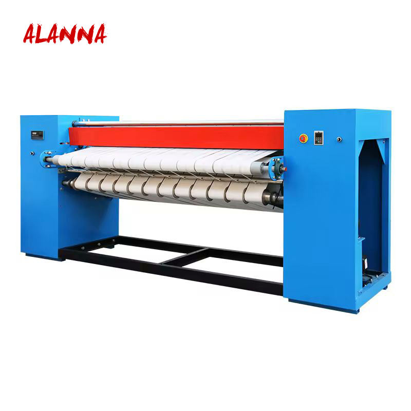 Commercial Steam Flatwork Folding Ironing Machine Blanket /Fabric/Curtain Roller Iron