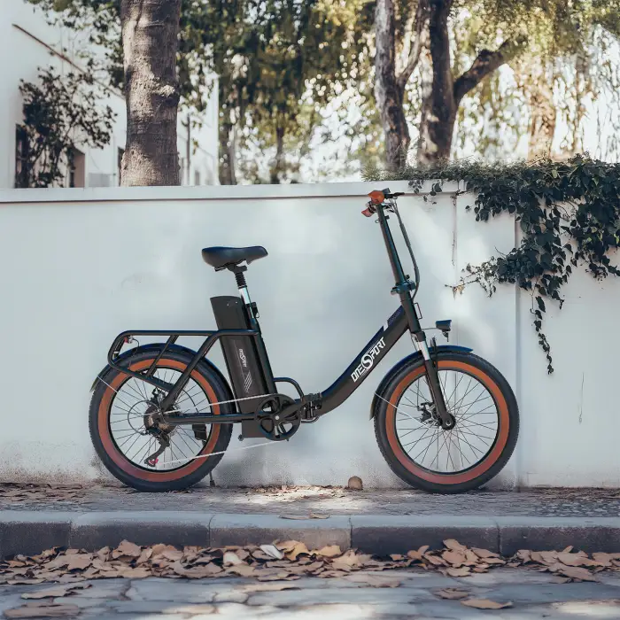 ONESPORT EU/UK Direct Shipping Folding Electric Bicycle Ebike 250W Electric City Recreational Bike