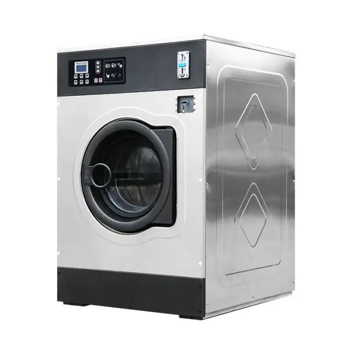 Commercial Laundry Equipment 12kg Self Service Coin Operated Washer Machine for Dry Cleaning Shop