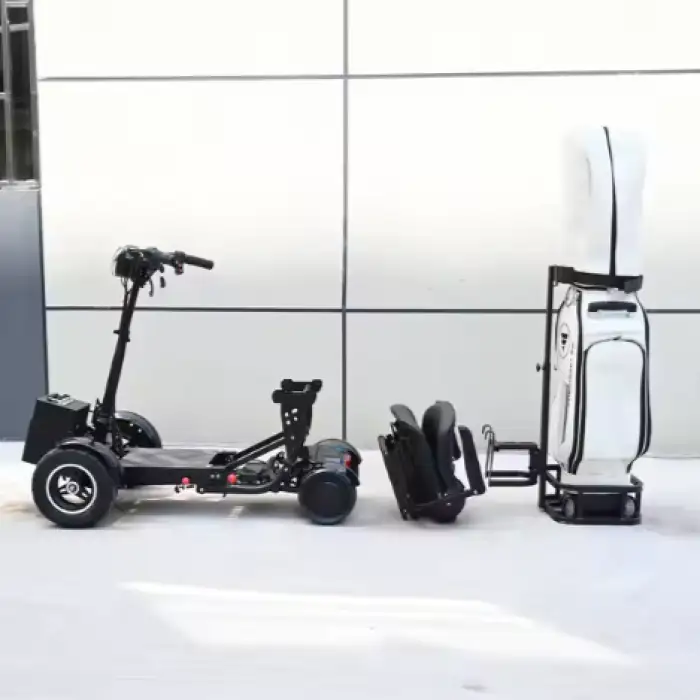 Efficiently and Quickly Powerful Move Foldable Electric Portable Personal Golf Cart