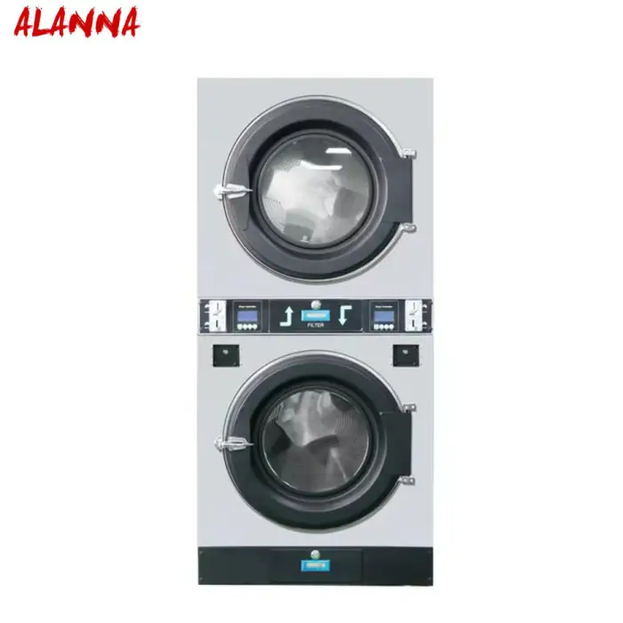 15kg Dryer Machine for Laundromat Commercial Coin Stacked Laundry Dryer Machine