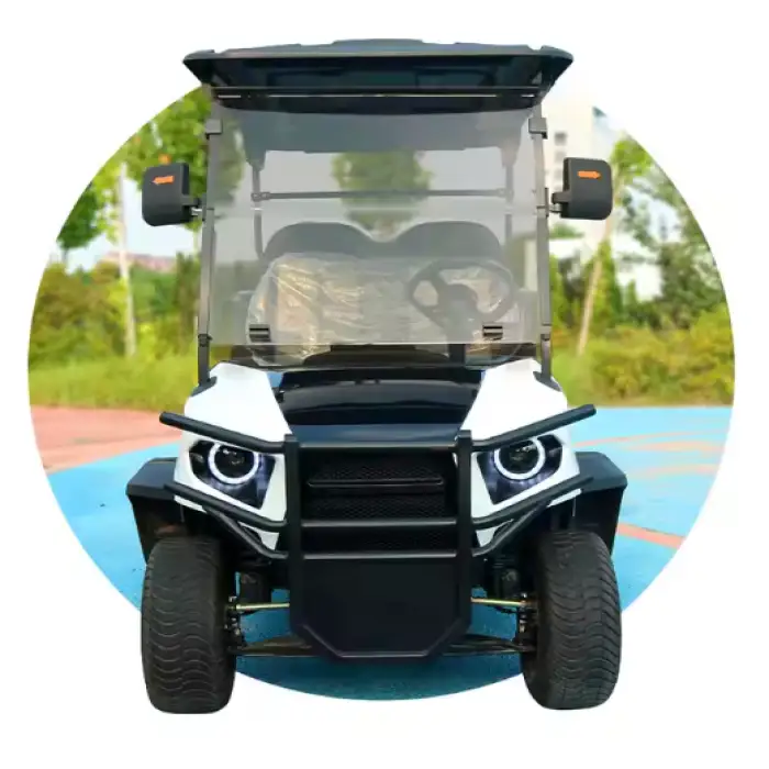 4 Seater Golf Carts Electric Power  Entertainment Car Golf Cart