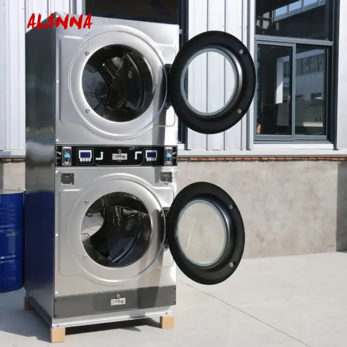 Coin Double Stack Clothes Dryer machine