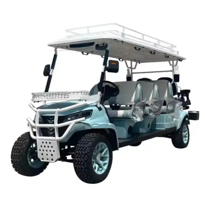 Sharefer Upgraded Good Quality 6+2 Seater Golf Electric Cart