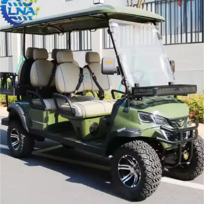 LNA More Confident 48V Electric Power Golf Cart 6 Seater