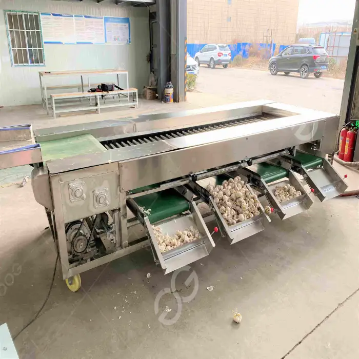 7 Grades Olives Chilli Plum Cherry Size Grader Grapes Sorter Equipment Okra Tomato Grading Machine