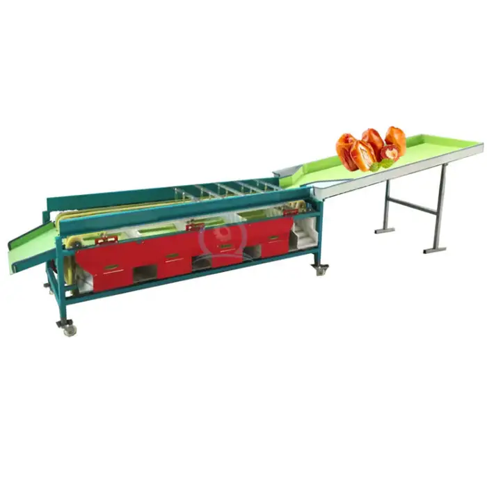 automated date size sort conveyor system passion fruit grape tomato potato sorting machine sorter machine