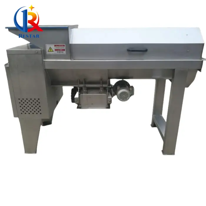 Large Commerical Scale Vibration Type Grape Stem Removing Machine With Screening And Roller Crushing Machine