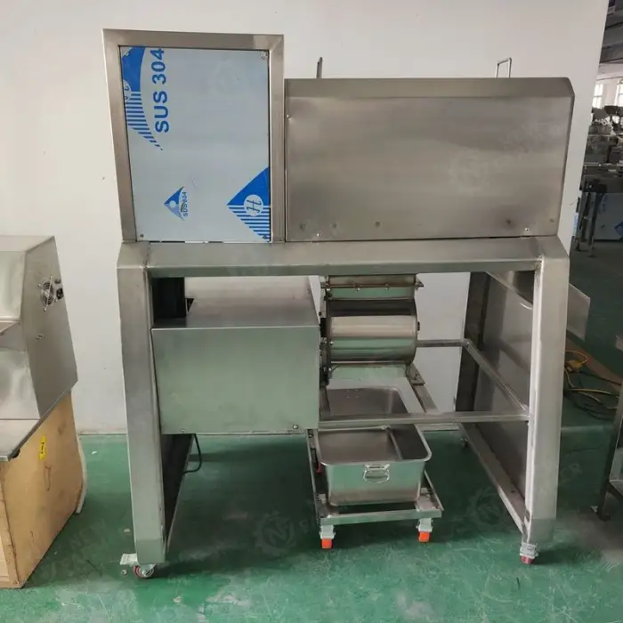 Fully Automatic Grape Separator And Crusher With Stem Separator Fresh Grape Stem Remover