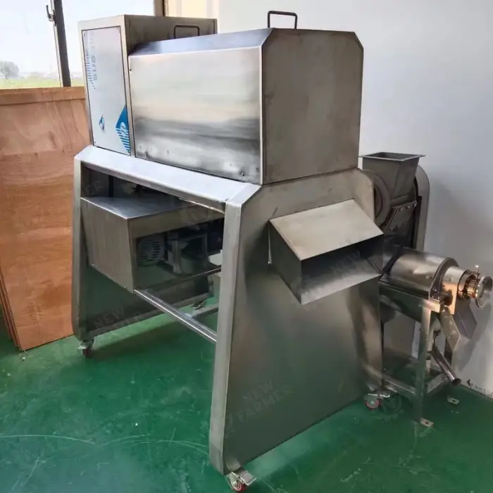 Fully Automatic Grape Separator And Crusher With Stem Separator Fresh Grape Stem Remover